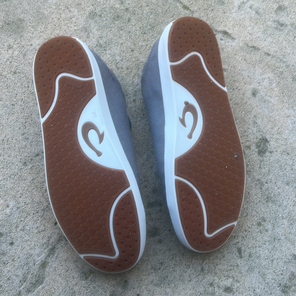 OLUKAI LAE' AHI Li Mens Grey Sneakers Size 13 - Picture 8 of 8